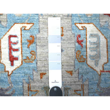Load image into Gallery viewer, 2&#39;7&quot;x6&#39;1&quot; Rock Candy Gray, Sultanabad Leaf Design, Hand Knotted, Natural Dyes, Vibrant Wool, Runner Oriental Rug FWR530976