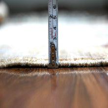 Load image into Gallery viewer, 3&#39;x4&#39;9&quot; Cafe Au Lait Brown, Hand Knotted, Afghan Peshawar With Birds Of Paradise, Vegetable Dyes, Organic Wool, Oriental Rug FWR531000