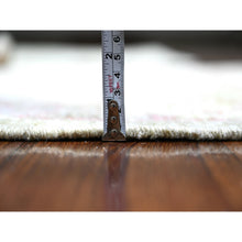 Load image into Gallery viewer, 3&#39;x4&#39;10&quot; Reseda Green, Afghan Angora Oushak, Hand Knotted, Vegetable Dyes, Dense Weave, Soft Wool, Oriental Rug FWR531096
