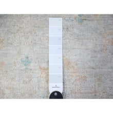 Load image into Gallery viewer, 4&#39;x5&#39;9&quot; Blissful Blue, Faded Out Afghan Angora Oushak and All Over Designs, Hand Knotted Vegetable Dyes Oriental Soft Wool Rug FWR531168