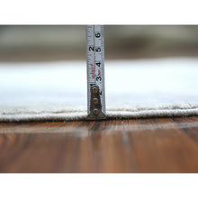 Load image into Gallery viewer, 2&#39;6&quot;x11&#39;7&quot; Cadet Gray, Natural Dyes, White Wash Peshawar, Hand Knotted, 100% Wool, Runner Oriental Rug FWR531282