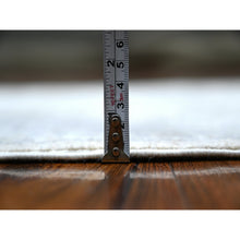 Load image into Gallery viewer, 2&#39;6&quot;x9&#39;10&quot; Toque White, Hand Knotted, Organic Wool, White Wash Peshawar Subtle Design, Runner Oriental Rug FWR531300