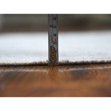 Load image into Gallery viewer, 2&#39;8&quot;x11&#39;3&quot; High Reflective White, Distressed White Wash Peshawar, Hand Knotted, 100% Wool, Runner Oriental Rug FWR531312