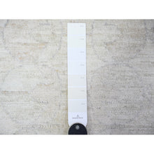 Load image into Gallery viewer, 9&#39;8&quot;x13&#39;6&quot; Daisy White, Hand Knotted, Luxurious Wool, White Wash Peshawar, Pomegranate Design, Oriental Rug FWR531348