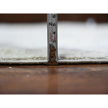 Load image into Gallery viewer, 8&#39;10&quot;x10&#39;9&quot; Goose Gray, Vegetable Dyes, White Wash Peshawar, Hand Knotted, Organic Wool, Oriental Rug FWR531360