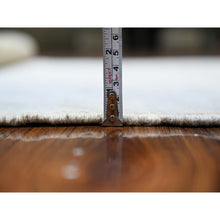 Load image into Gallery viewer, 4&#39;1&quot;x5&#39;9&quot; Stargazer Gray, Afghan Angora Oushak With Soft Colors, Vibrant Wool, Hand Knotted Natural Dyes, Oriental Rug FWR531420