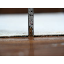 Load image into Gallery viewer, 8&#39;9&quot;x12&#39;5&quot; Apricot Orange, Faded Out Afghan Angora Oushak, Vegetable Dyes With Shiny Wool, Hand Knotted Oriental Rug FWR531474