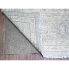 Load image into Gallery viewer, 8&#39;10&quot;x11&#39;5&quot; Goose Gray, Hand Knotted, Vegetable Dyes, 100% Wool, White Wash Peshawar, Oriental Rug FWR531492