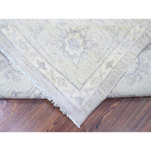 Load image into Gallery viewer, 8&#39;10&quot;x11&#39;5&quot; Goose Gray, Hand Knotted, Vegetable Dyes, 100% Wool, White Wash Peshawar, Oriental Rug FWR531492