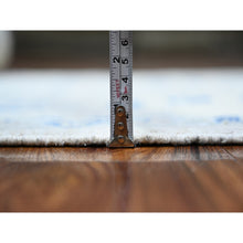 Load image into Gallery viewer, 2&#39;8&quot;x11&#39;10&quot; Alabaster White, Hand Knotted, Luxurious Wool, White Wash Peshawar, Natural Dyes, Runner Oriental Rug FWR531534