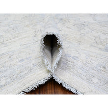 Load image into Gallery viewer, 9&#39;7&quot;x13&#39;10&quot; City Loft White, Faded Washed Out Peshawar, Hand Knotted, Organic Wool, Oriental Rug FWR531570