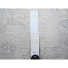 Load image into Gallery viewer, 9&#39;7&quot;x13&#39;10&quot; City Loft White, Faded Washed Out Peshawar, Hand Knotted, Organic Wool, Oriental Rug FWR531570