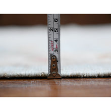 Load image into Gallery viewer, 8&#39;4&quot;x10&#39;2&quot; Blue Topez, All Over Village Elements, Vegetable Dyes, Hand Knotted, Velvety Wool Weft, Angora Oushak Oriental Rug FWR531918