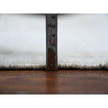 Load image into Gallery viewer, 13&#39;10&quot;x19&#39;5&quot; Cloud Gray, Wool Foundation, Vegetable Dyes, Hand Knotted, Tribal Motifs All Over Design, Oversized Angora Oushak, Oriental Rug FWR532206