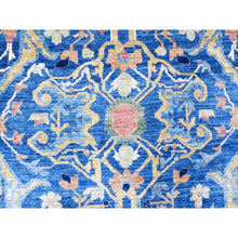 Load image into Gallery viewer, 8&#39;7&quot;x12&#39; Intel Blue, Bidjar Garus Design, Fine Aryana Collection, Natural Dyes, Vibrant Wool, Hand Knotted, Oriental Rug FWR532398