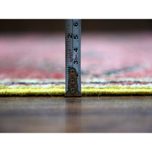 Load image into Gallery viewer, 8&#39;7&quot;x11&#39;3&quot; Rust Red, Densely Woven, Hand Knotted, Soft And Shiny Wool, Peshawar With Berber Influence Geometric Pattern, Natural Dyes, Oriental Rug FWR532500