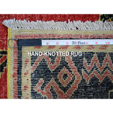 Load image into Gallery viewer, 8&#39;7&quot;x11&#39;3&quot; Rust Red, Densely Woven, Hand Knotted, Soft And Shiny Wool, Peshawar with Berber Influence Geometric Pattern, Natural Dyes, Oriental Rug FWR532500