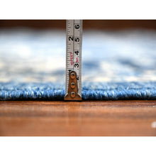 Load image into Gallery viewer, 8&#39;1&quot;x9&#39;8&quot; Azure Blue, All Natural Wool, Mahal Design All Over, Hand Knotted, Natural Dyes, Oriental Rug FWR533076