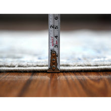 Load image into Gallery viewer, 2&#39;5&quot;x10&#39;8&quot; Repose Gray, Denser Weave, Karajeh Design North West Persian, Peshawar Fine Aryana Collection, Hand Knotted All Wool, Natural Dyes, Runner Oriental Rug FWR533394