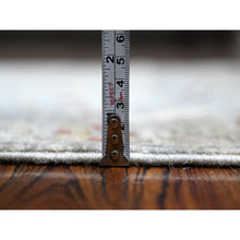 Load image into Gallery viewer, 3&#39;x11&#39;7&quot; Dorian Gray, Hand Knotted Bidjar Garus Design, Soft And Velvety Wool, Natural Dyes, Runner Fine Aryana Collection Oriental Rug FWR533436