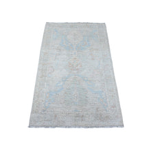 Load image into Gallery viewer, 3&#39;1&quot;x5&#39; Agreeable Gray, Washed Out North West Persian Design, Hand Knotted Vegetable Dyes, Organic Wool, Oriental Rug FWR533454