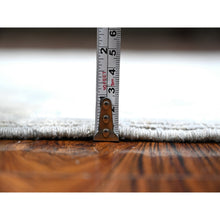 Load image into Gallery viewer, 3&#39;x5&#39; Steely Gray, Washed Out Zeiglar Mahal Design, Natural Dyes, Shiny Wool, Hand Knotted Oriental Rug FWR533460