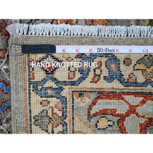 Load image into Gallery viewer, 3&#39;x11&#39;4&quot; Ivory Full Pile Tribal Weaving Vintage Persian Karajeh Excellent Condition Natural Wool Hand Knotted Runner Oriental Rug FWR480264
