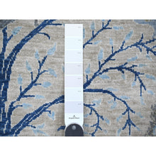Load image into Gallery viewer, 6&#39;x8&#39;5&quot; Grandma Gray, Afghan Peshawar With Birds Of Paradise, Hand Knotted Tree Of Life, Natural Dyes, 100% Wool, Oriental Rug FWR533670