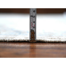 Load image into Gallery viewer, 9&#39;x11&#39;10&quot; Dovetail Gray, Soft Wool, Natural Dyes, Densely Woven Fine Peshawar All Over Mahal Design, Hand Knotted Oriental Rug FWR533748