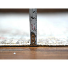 Load image into Gallery viewer, 8&#39;3&quot;x10&#39; Moonquake Gray, Velvety Wool, Aryana Collection, Hand Knotted Pre Historic 14th Century Influence Mamluk, Vegetable Dyes, Central Medallion Design, Oriental Rug FWR533772