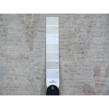 Load image into Gallery viewer, 9&#39;x11&#39;10&quot; Medium Gray, Wool Weft, Vegetable Dyes, Hand Knotted, Village Medallions All Over Design, Afghan Angora Oushak, Oriental Rug FWR533946