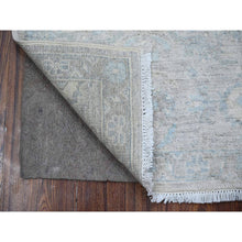Load image into Gallery viewer, 1&#39;9&quot;x3&#39; Repose Gray, Vegetable Dyes, Hand Knotted Soft And Velvety Wool, Mahal All Over Design Washed Out Peshawar, Mat Oriental Rug FWR534222