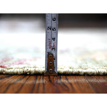 Load image into Gallery viewer, 2&#39;9&quot;x6&#39; Laurel Green, Birds of Paradise Design, Natural Wool, Hand Knotted Natural Dyes, Afghan Peshawar, Runner Oriental Rug FWR534288