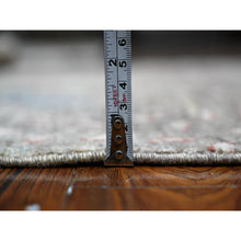 Load image into Gallery viewer, 3&#39;1&quot;x5&#39;1&quot; Elephant Gray, Afghan Peshawar With Birds of Paradise Design, Vegetable Dyes, Hand Knotted, Soft and Velvety Wool, Oriental Rug FWR534360
