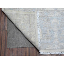 Load image into Gallery viewer, 8&#39;10&quot;x11&#39;7&quot; Egg White, Ziegler Mahal Design White Wash Peshawar, Hand Knotted, Natural Dyes, 100% Wool, Oriental Rug FWR534864