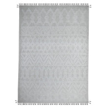 Load image into Gallery viewer, 9&#39;x12&#39;6&quot; Polar Bear White, Hand Knotted Beni Ourain Geometric Moroccan Weave Inspired Design, 100% Wool, Oriental Rug FWR535170