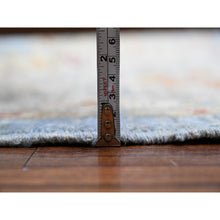 Load image into Gallery viewer, 12&#39;1&quot;x14&#39;6&quot; Argentina Blue, Natural Dyes, Hand Knotted Fine Aryana Peshawar, Pure Wool, Heriz All Over Design, Xl Oriental Rug FWR536958