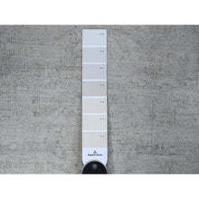 Load image into Gallery viewer, 2&#39;x2&#39;9&quot; Daisy White With Owl Gray, Extra Soft Wool, Hand Knotted, White Wash Peshawar With Faded Colors, Vegetable Dyes, Mat Oriental Rug FWR537024