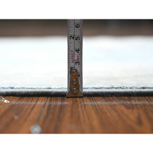 Load image into Gallery viewer, 2&#39;7&quot;x15&#39;3&quot; Queen Blue, Rural Motifs All Over Design, Wool Weft, Hand Knotted, Vegetable Dyes, Afghan Angora Oushak, Xl Runner Oriental Rug FWR537780