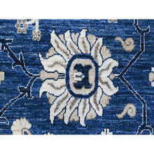 Load image into Gallery viewer, 9&#39;2&quot;x11&#39;6&quot; Blue Yonder, Vegetable Dyes, Soft Wool, Fine Peshawar With All Over Mahal Design, Hand Knotted, Oriental Rug FWR537984