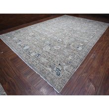 Load image into Gallery viewer, 12&#39;x18&#39; Gentle Gray, Ziegler Mahal Design, All Natural Wool, Vegetable Dyes, Densely Woven, Hand Knotted, Xl Oriental Rug FWR538338