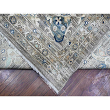 Load image into Gallery viewer, 12&#39;x18&#39; Gentle Gray, Ziegler Mahal Design, All Natural Wool, Vegetable Dyes, Densely Woven, Hand Knotted, Xl Oriental Rug FWR538338