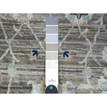 Load image into Gallery viewer, 12&#39;x18&#39; Gentle Gray, Ziegler Mahal Design, All Natural Wool, Vegetable Dyes, Densely Woven, Hand Knotted, Xl Oriental Rug FWR538338