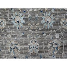 Load image into Gallery viewer, 12&#39;x18&#39; Gentle Gray, Ziegler Mahal Design, All Natural Wool, Vegetable Dyes, Densely Woven, Hand Knotted, Xl Oriental Rug FWR538338