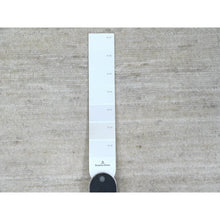 Load image into Gallery viewer, 2&#39;1&quot;x3&#39; Bone White, Single Color Modern Peshawar With Plain Design, Sample, Shabby Chic, Hand Knotted Natural Dyes, 100% Wool, Mat, Oriental Rug FWR538398