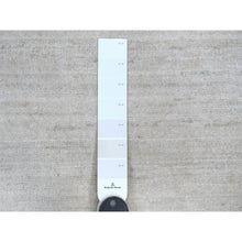 Load image into Gallery viewer, 2&#39;1&quot;x3&#39; Pearl White, Hand Knotted, Sample, Single Color Modern Peshawar With Plain Design, Shabby Chic, Natural Dyes, 100% Wool, Oriental Rug FWR538404