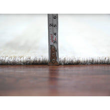 Load image into Gallery viewer, 8&#39;8&quot;x11&#39;8&quot; Beaver Brown, Bauhaus Inspired Criss Cross Line Design, Hand Knotted, 100% Wool, Oriental Rug FWR538644