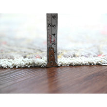 Load image into Gallery viewer, 9&#39;9&quot;x9&#39;9&quot; Spanish Gray, Afghan Peshawar With Birds Of Paradise Design, Hand Knotted, Soft And Velvety Wool, Veggie Dyes, Round, Oriental Rug FWR539454