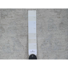Load image into Gallery viewer, 2&#39;8&quot;x7&#39;10&quot; Vista White, Hand Knotted, Afghan Angora Oushak with All Over Design, Pure Wool, Natural Dyes, Runner, Oriental Rug FWR539538