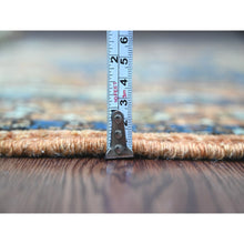 Load image into Gallery viewer, 4&#39;1&quot;x6&#39; Squash Orange, Aryana Grade, Peshawar with Fereghan Sarouk Design, Vegetable Dyes, High Mountain Wool, Hand Knotted, Oriental Rug FWR539844